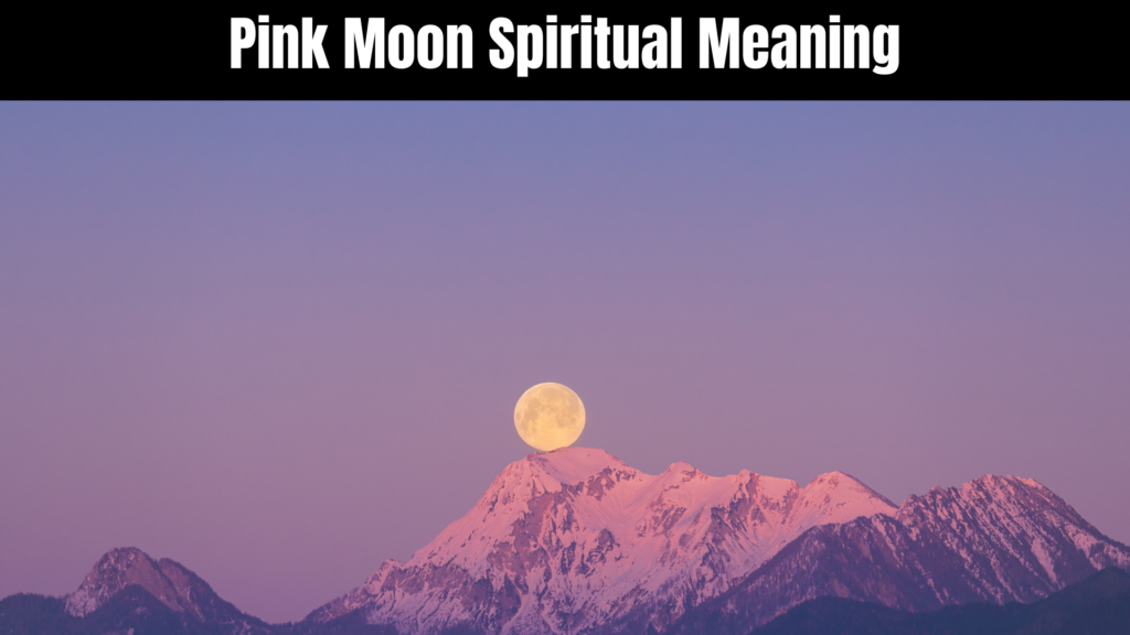 Pink Moon Spiritual Meaning