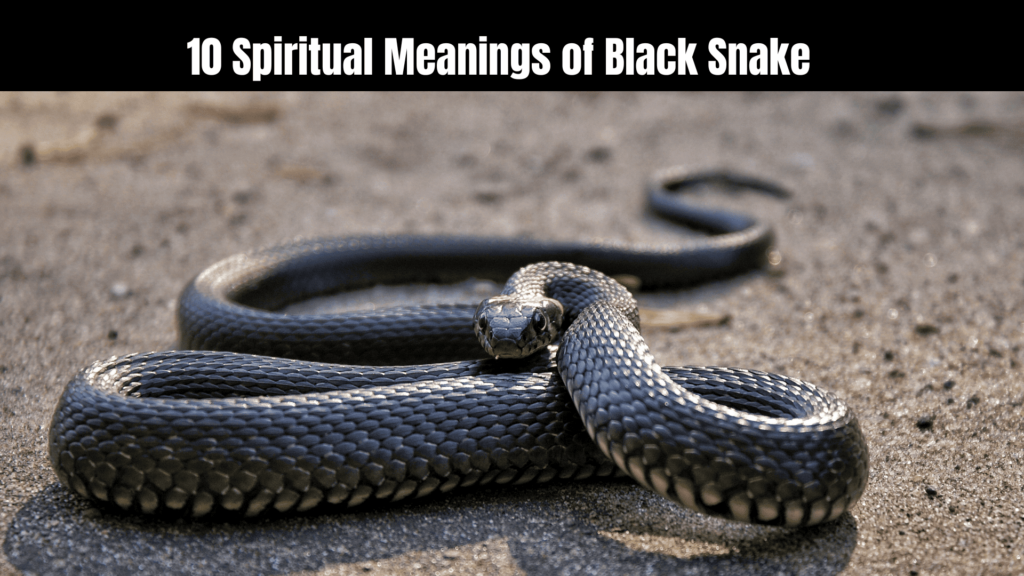 10 Spiritual Meanings of Black Snake