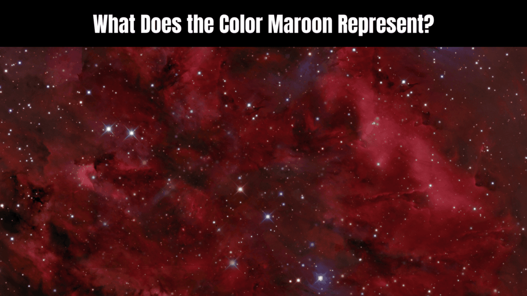 Spiritual Meaning of the Color Maroon
