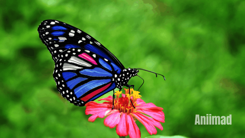 Balack and Blue Batterfly Spiritual Meaning
