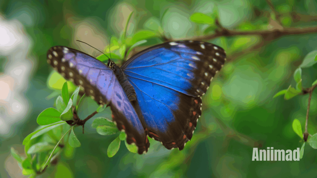 Balack and Blue Batterfly Spiritual Meaning