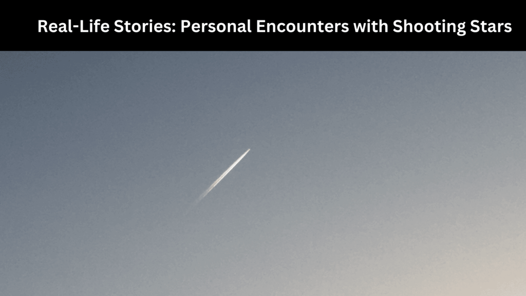 Spiritual Meanings of Seeing A Shooting Star