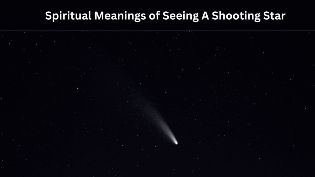 Spiritual Meanings of Seeing A Shooting Star