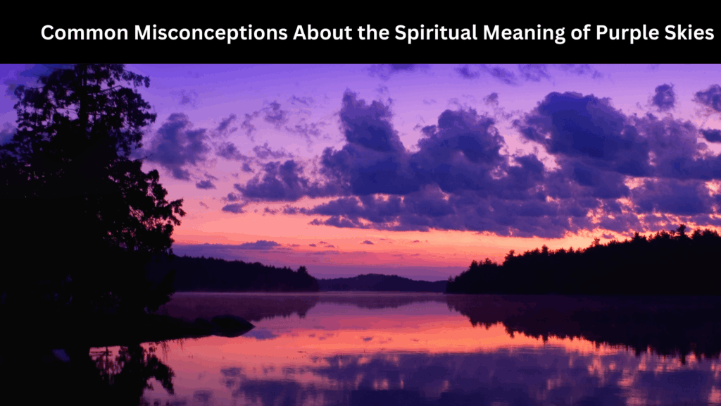 Spiritual Meanings of Purple Sky